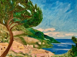 KatX_AlongtheAmalfi_OilonCanvas_16x20in