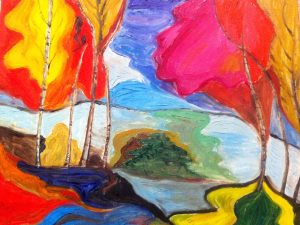 KatX_Autumn Landscape_OilonCanvas_16x20in