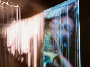 Paul Mitchnick, Midnight Thoughts of Romance - 
Photography, 38″ x 20″, 2013.