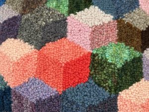Shirley Reed, Tumbling Blocks, NFS
