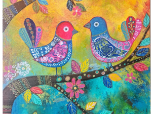 Yogita Anand Tandon - 
Birds in the Forest